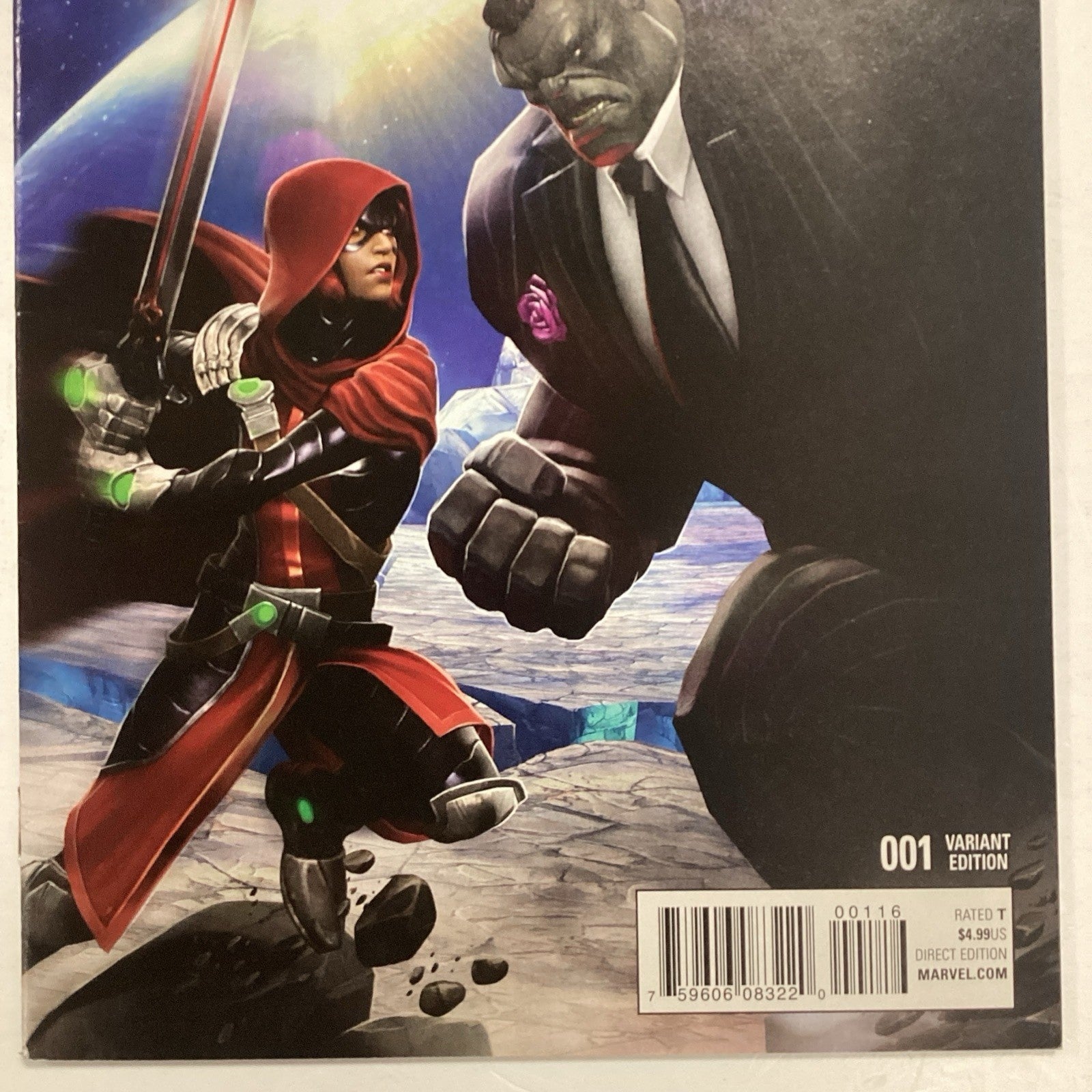 Contest Of Champions #1 2015 VF+ 1:10 Game Variant 1st App White Fox2