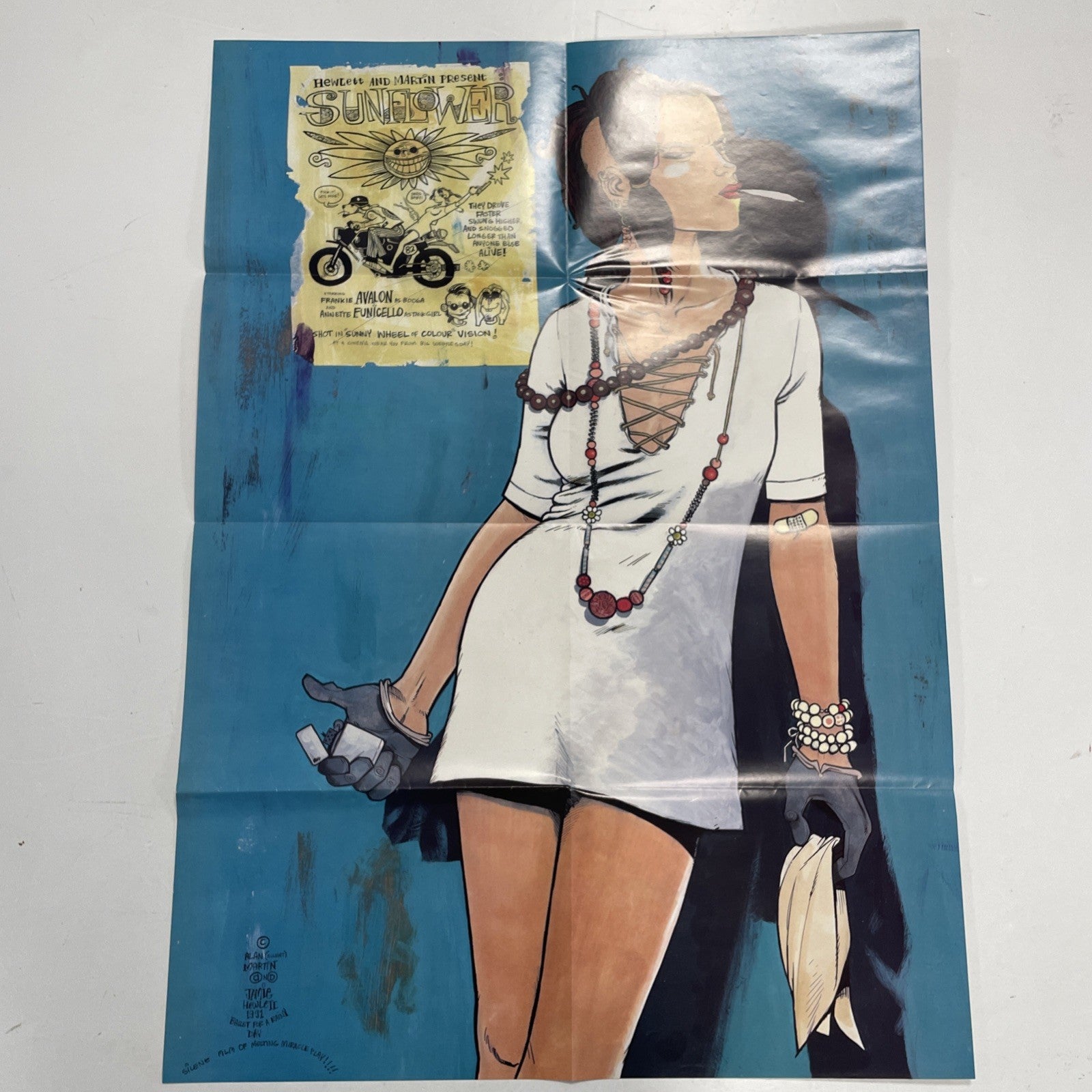 Deadline Magazine #33 1991 Tank Girl Poster Mag **no magazine2