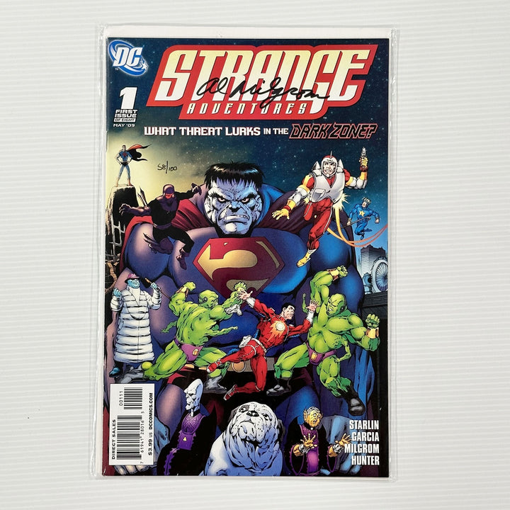 Strange Adventures #1 2009 Signed Al Milgrom CoA0