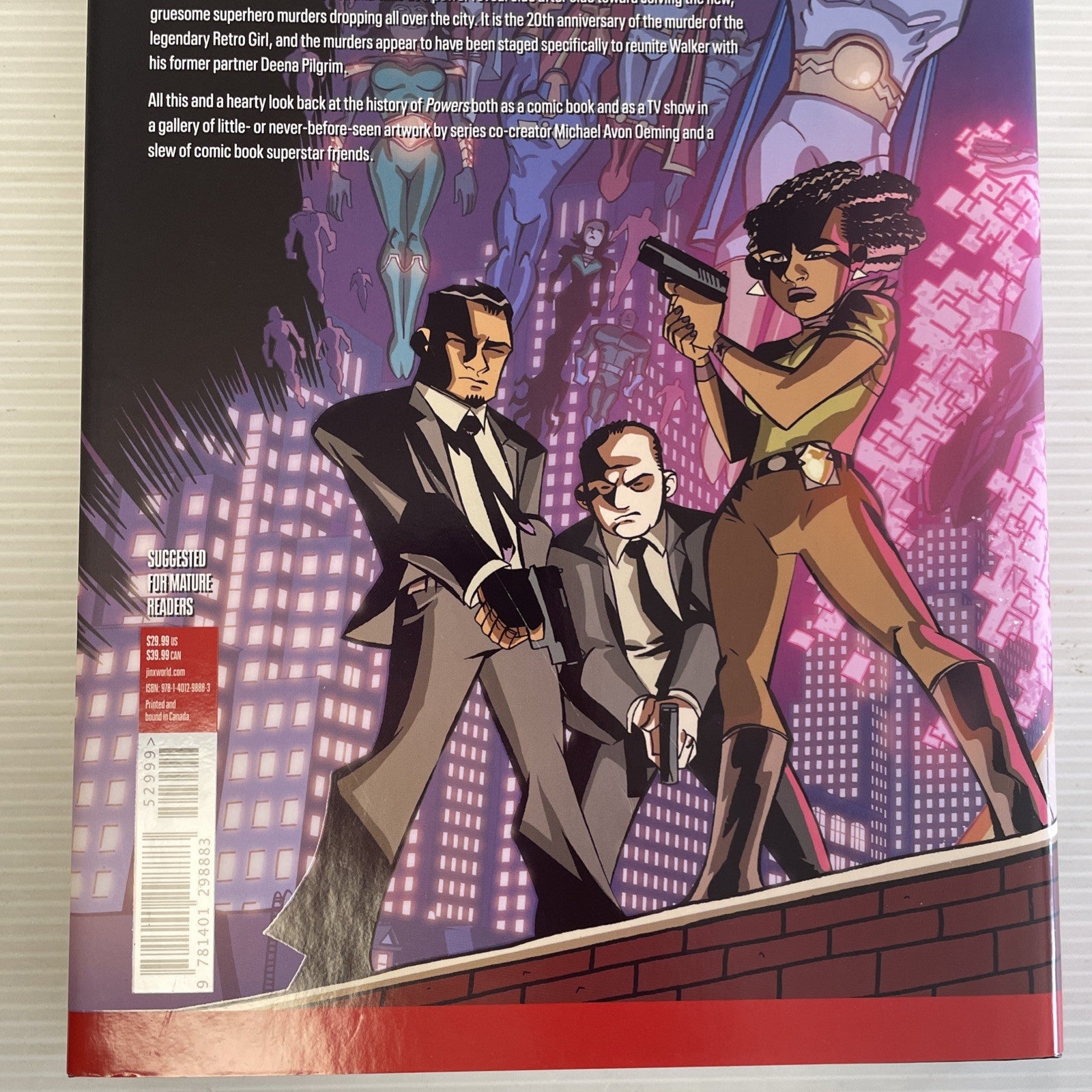 Powers: The Best Ever Bendis Brian Michael Jinxworld HC Graphic Novel6