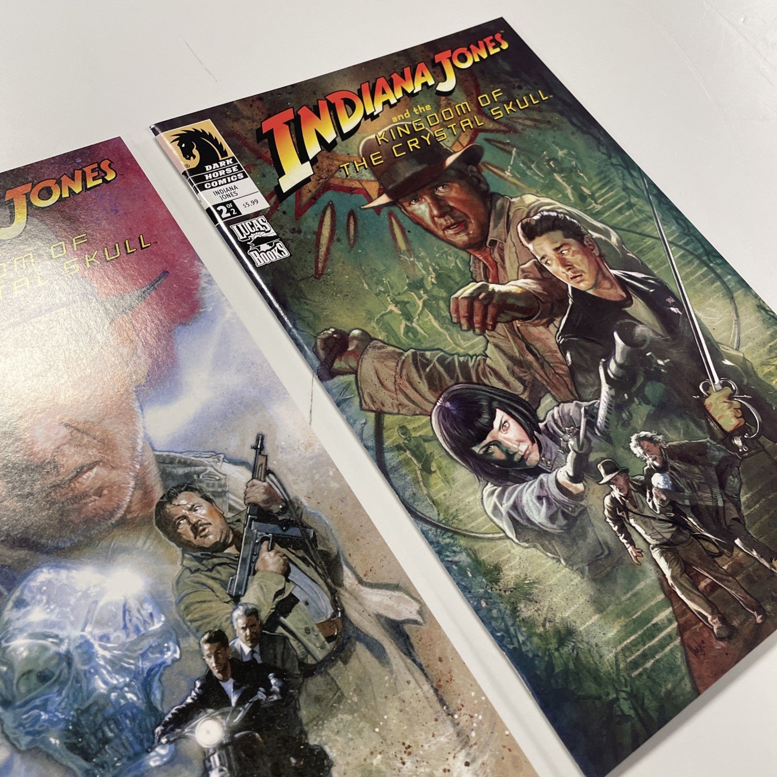 Indiana Jones And The Kingdom Of The Crystal Skull #1-2 2008 VF/NM Dark Horse4