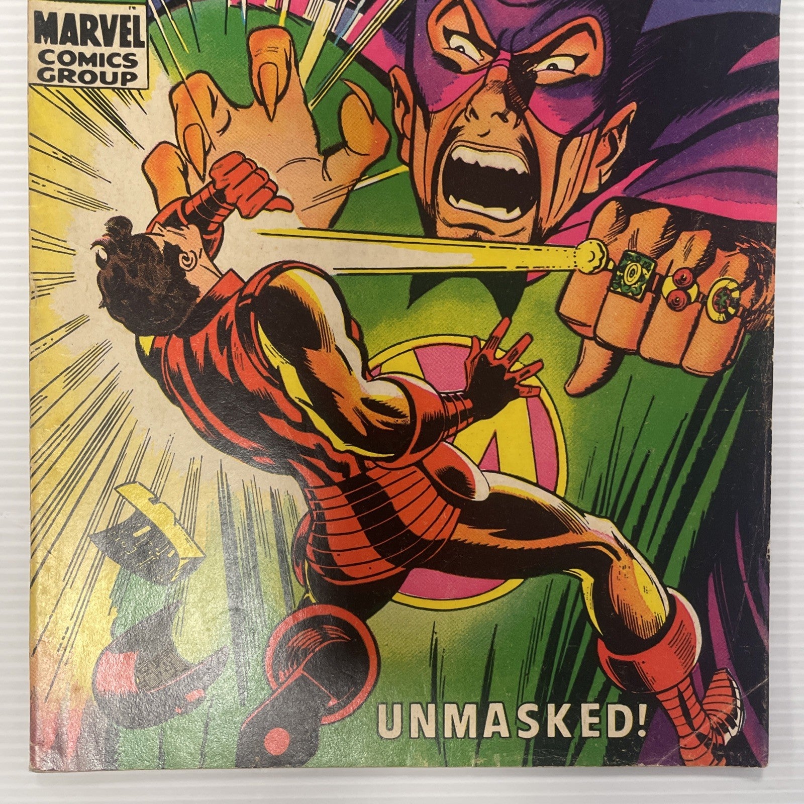The Invincible Iron Man #11 1969 VG+ Pence Stamp2