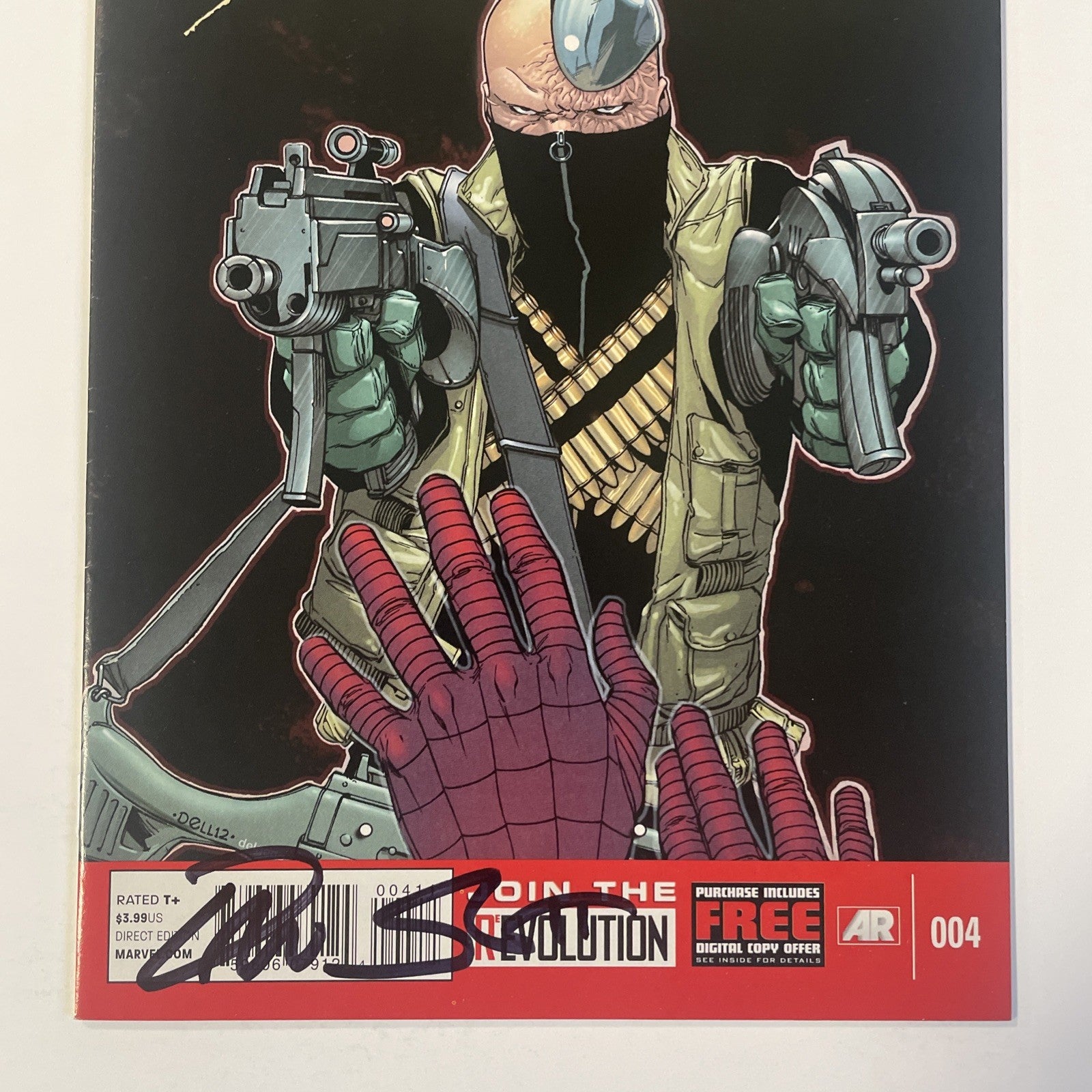 Superior Spider-man #4 2013 Signed By Dan Slott with CoA2