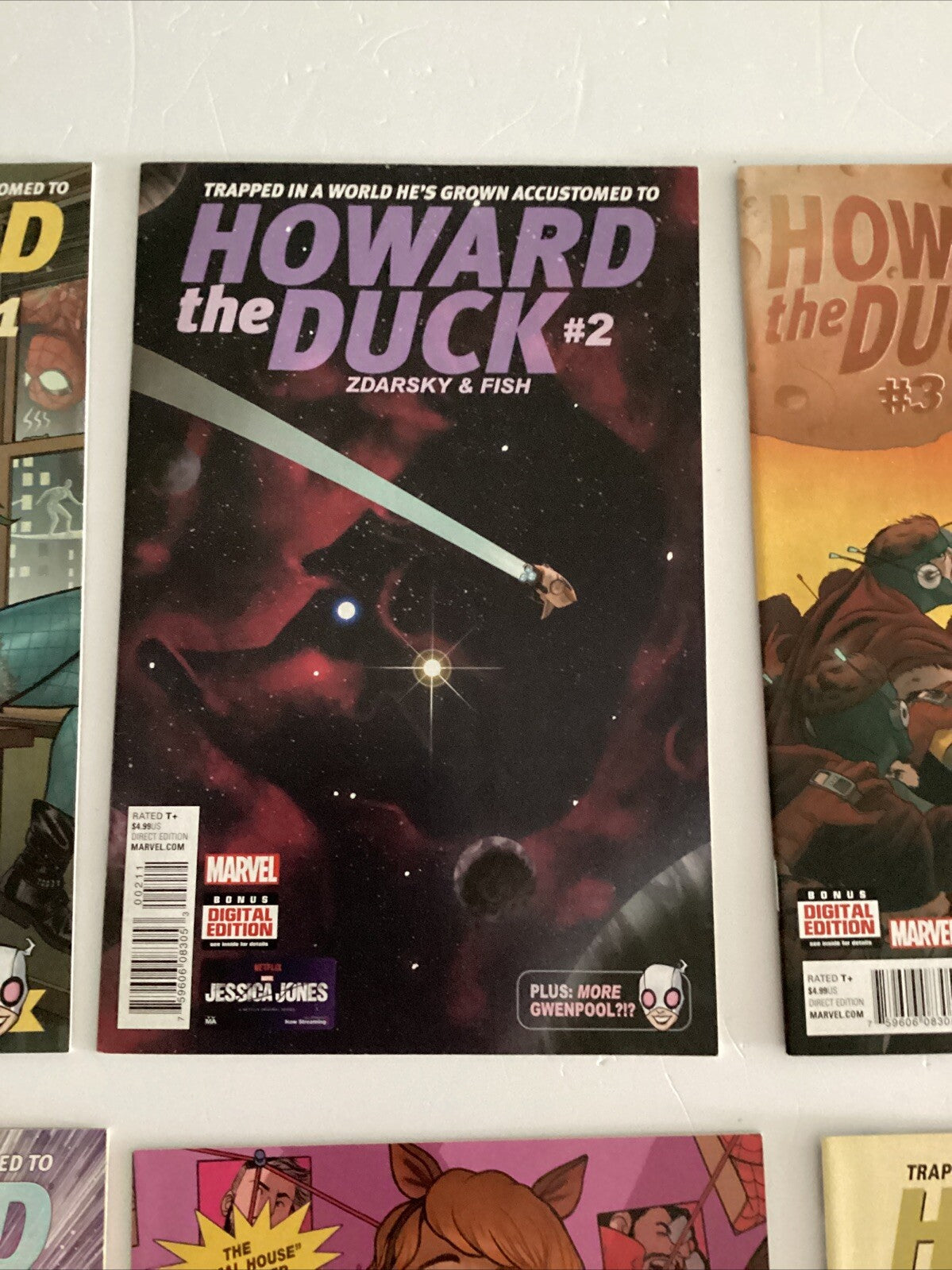 Howard The Duck #1-11 2015 VF/NM Complete Set 1st App Gwen Pool3