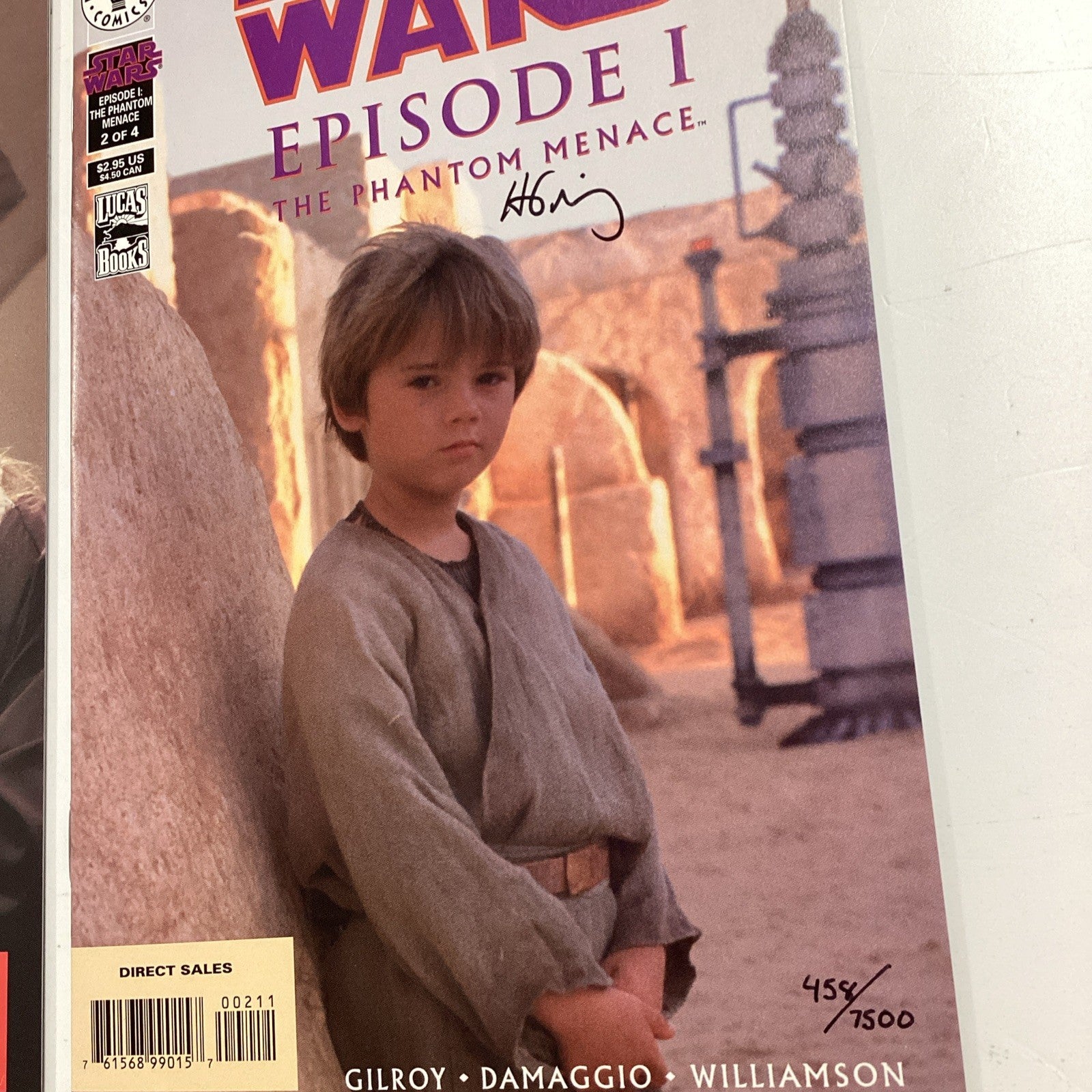 Star Wars Episode 1 The Phantom Menace #1-4 Collection Signed Dynamic Forces2