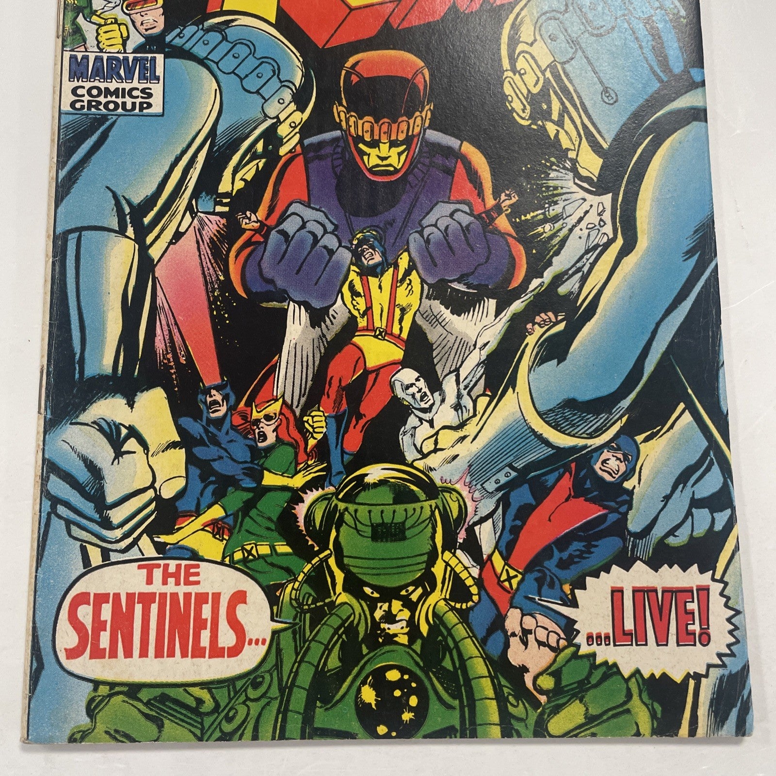 X-Men #57 1969 VG/FN Pence Copy **Centre page detached2