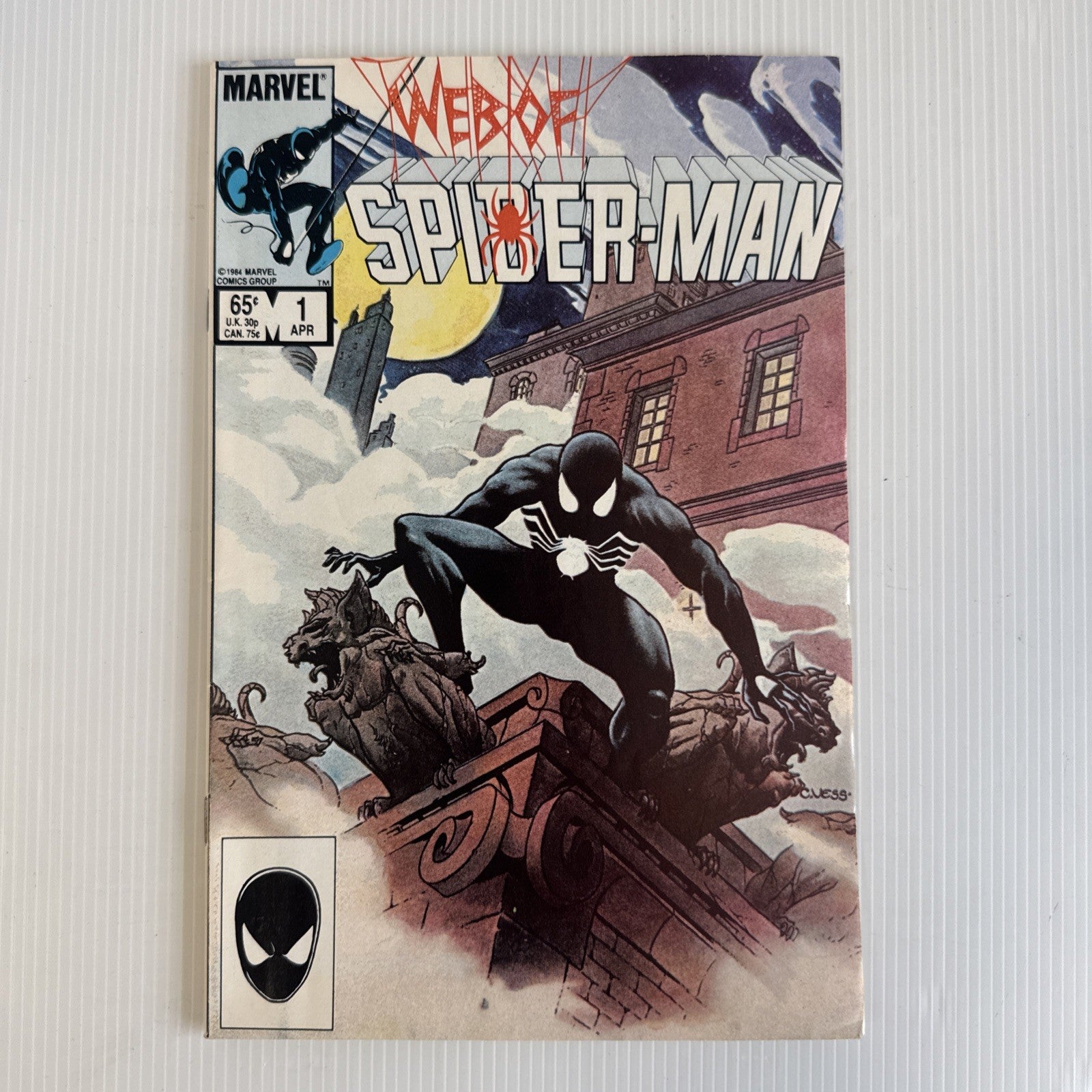 Web of Spider-Man #1 1985 VF-0