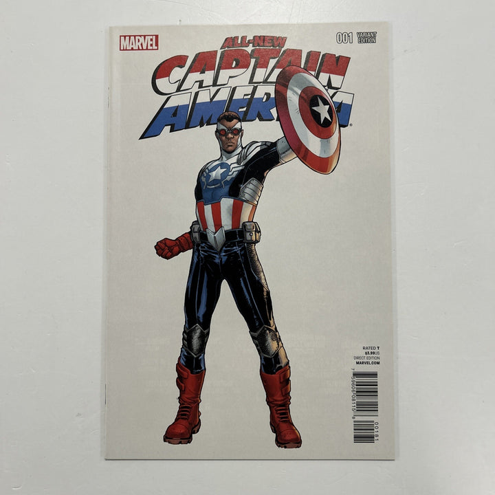 All New Captain America #1 2014  1:25Sara Pichelli Sam Wilson variant0