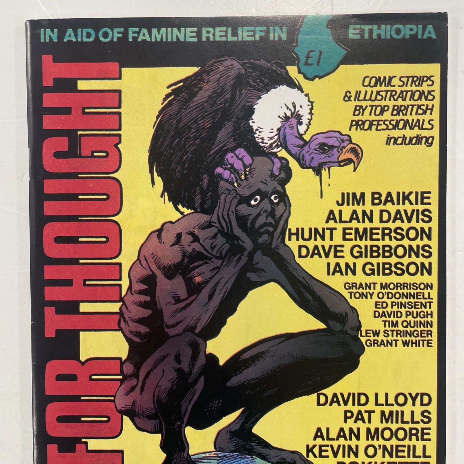 Food For Thought Ethiopia Charity Comic 1985 FN/VF Alan Davis1