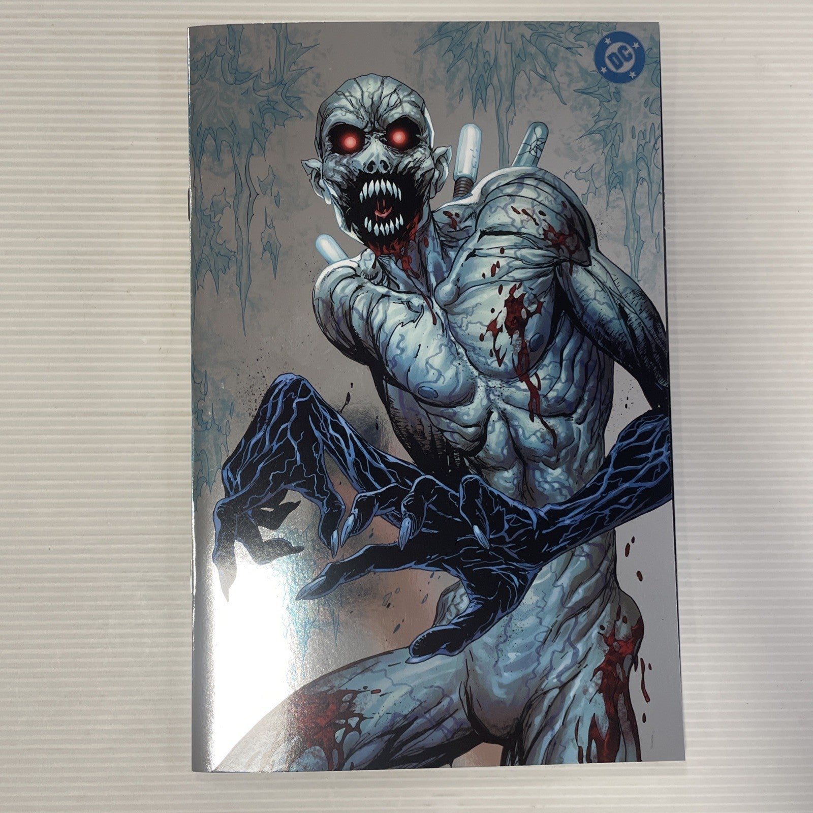 Absolute Batman #20 2026 NM Tyler Kirkham Battle Damage Silver Foil Variant0