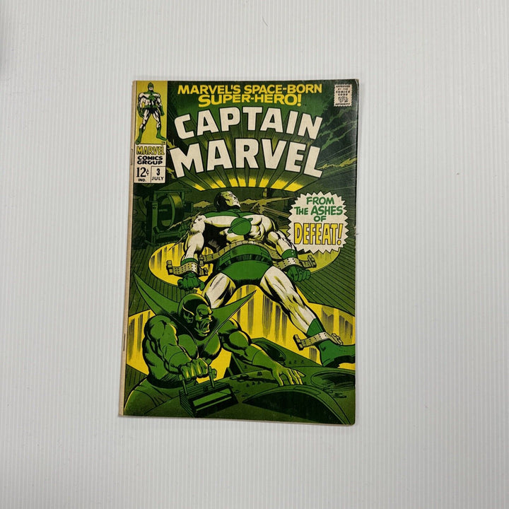 Captain Marvel #3 FN+ 1968