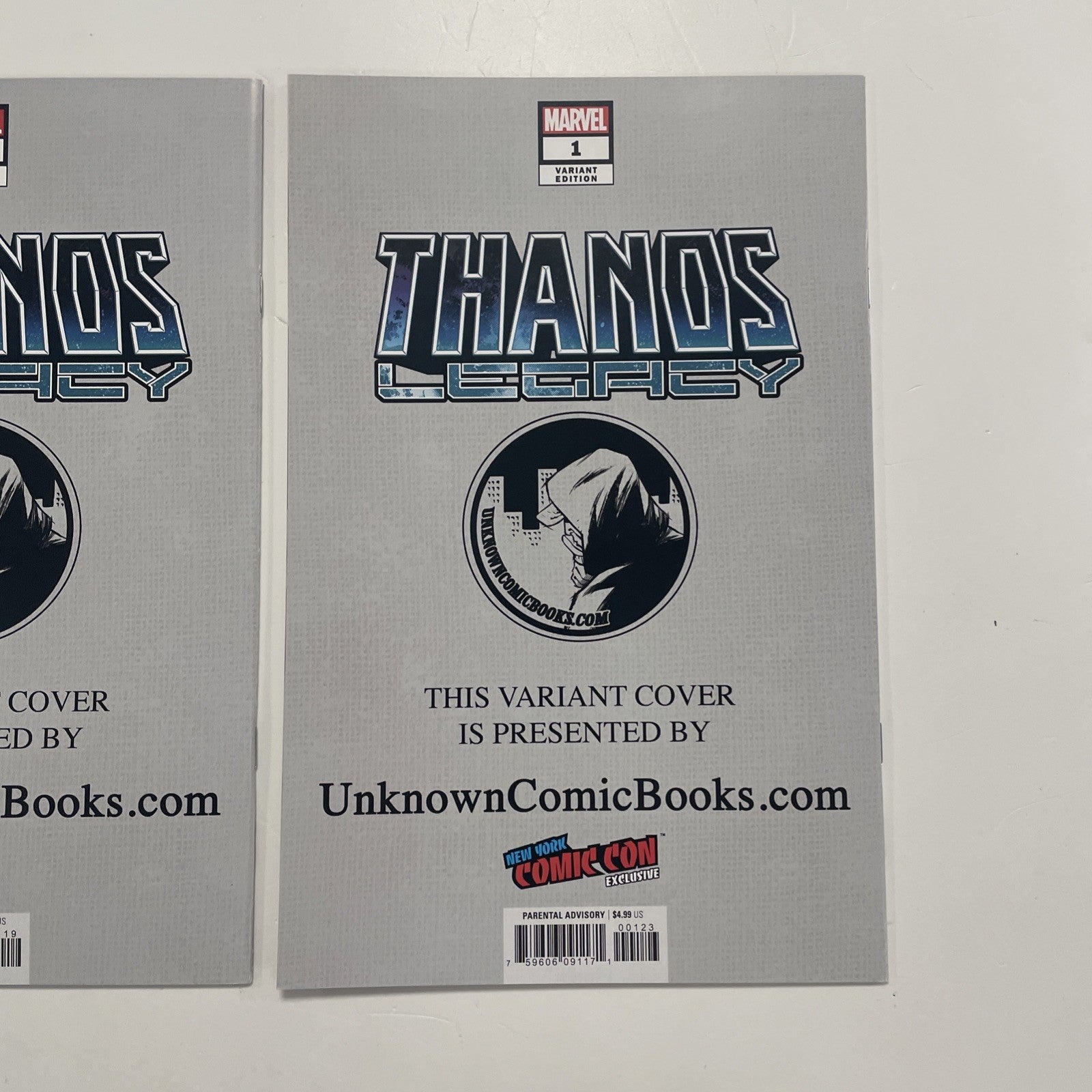 Thanos Legacy #1 2018 NM Gabriele Dell'otto Trade Dress & Virgin Variant Set11