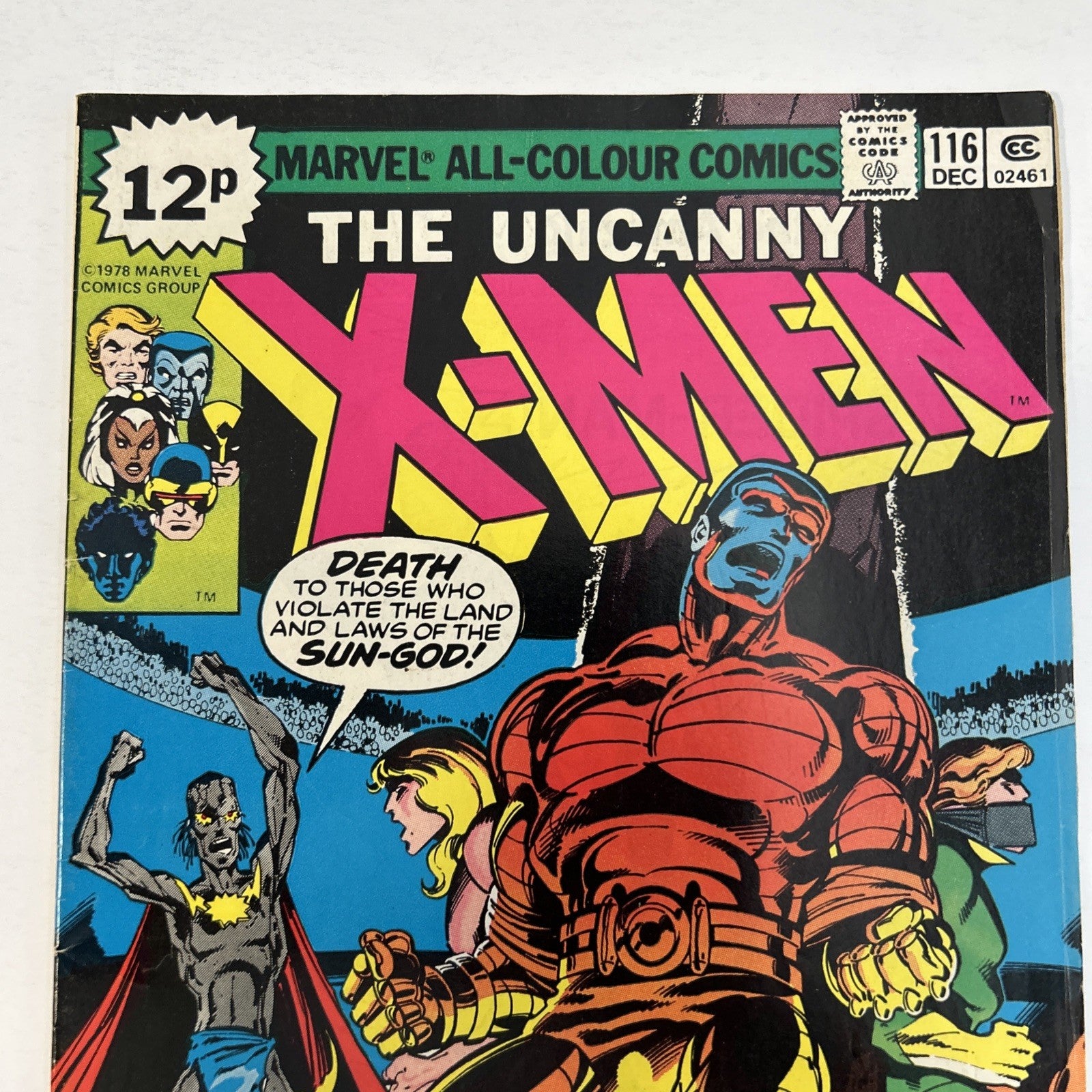 Uncanny X-Men #116 1978 VG Pence Copy1
