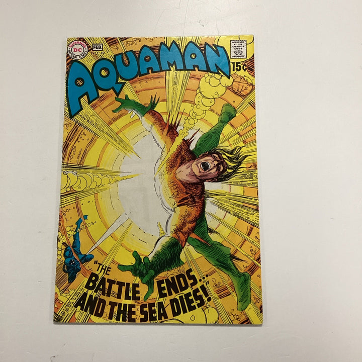 Aquaman #49 1970 VG+ Nick Cardy Cover Pence Stamp0