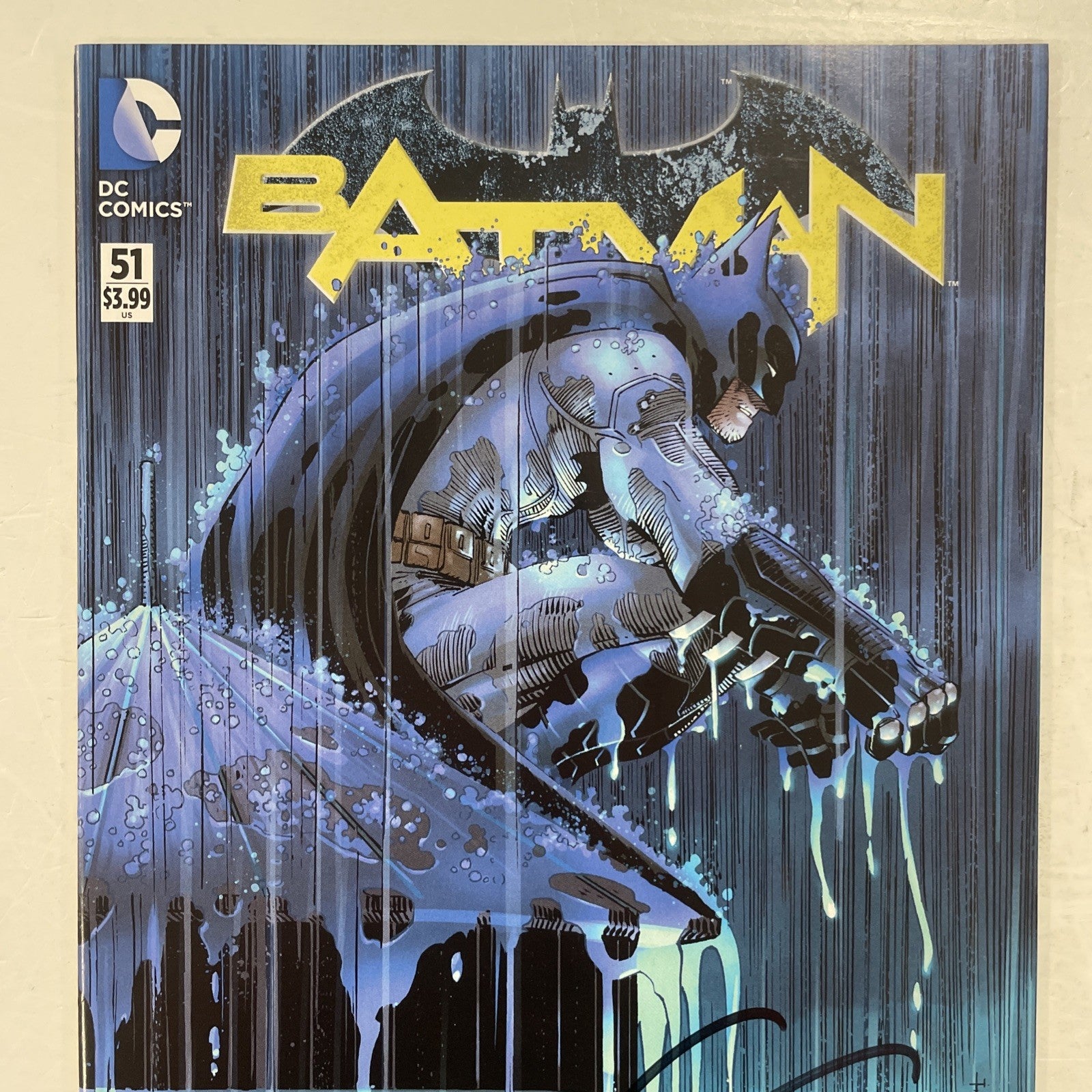 Batman #51 2016 John Romita Jr  Variant Cover Signed by Scott Snyder1