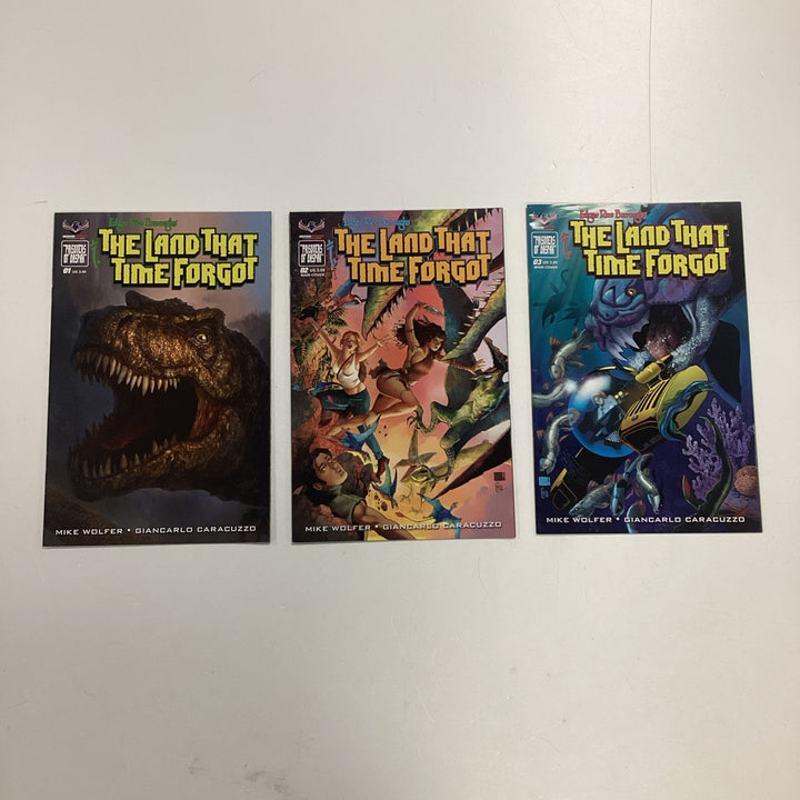 The Land That Time Forgot #1-3 2016 VF American Mythology Comics0