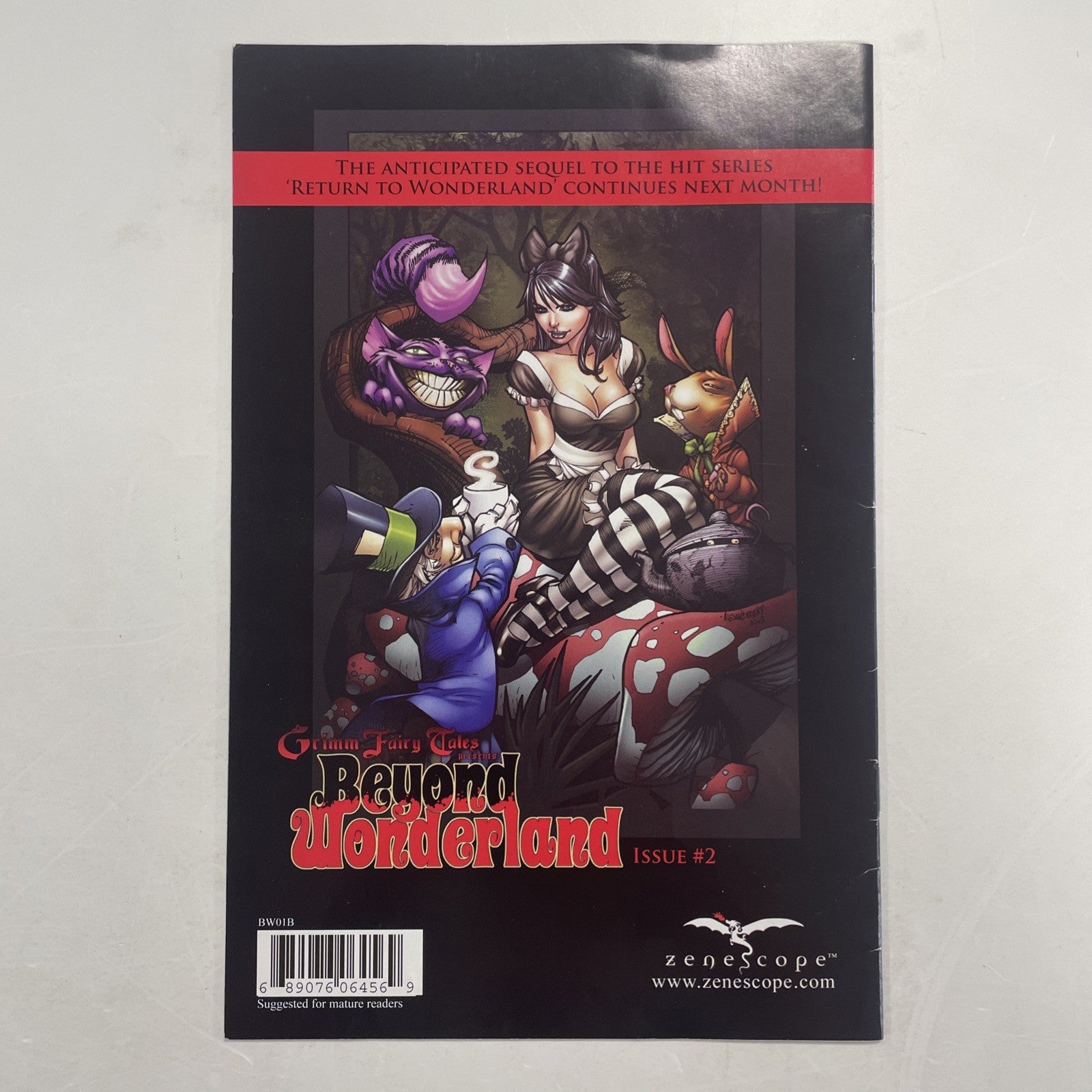 Grimm Fairy Tales Beyond Wonderland #1 2008 FN+ J. Scott Campbell Variant4