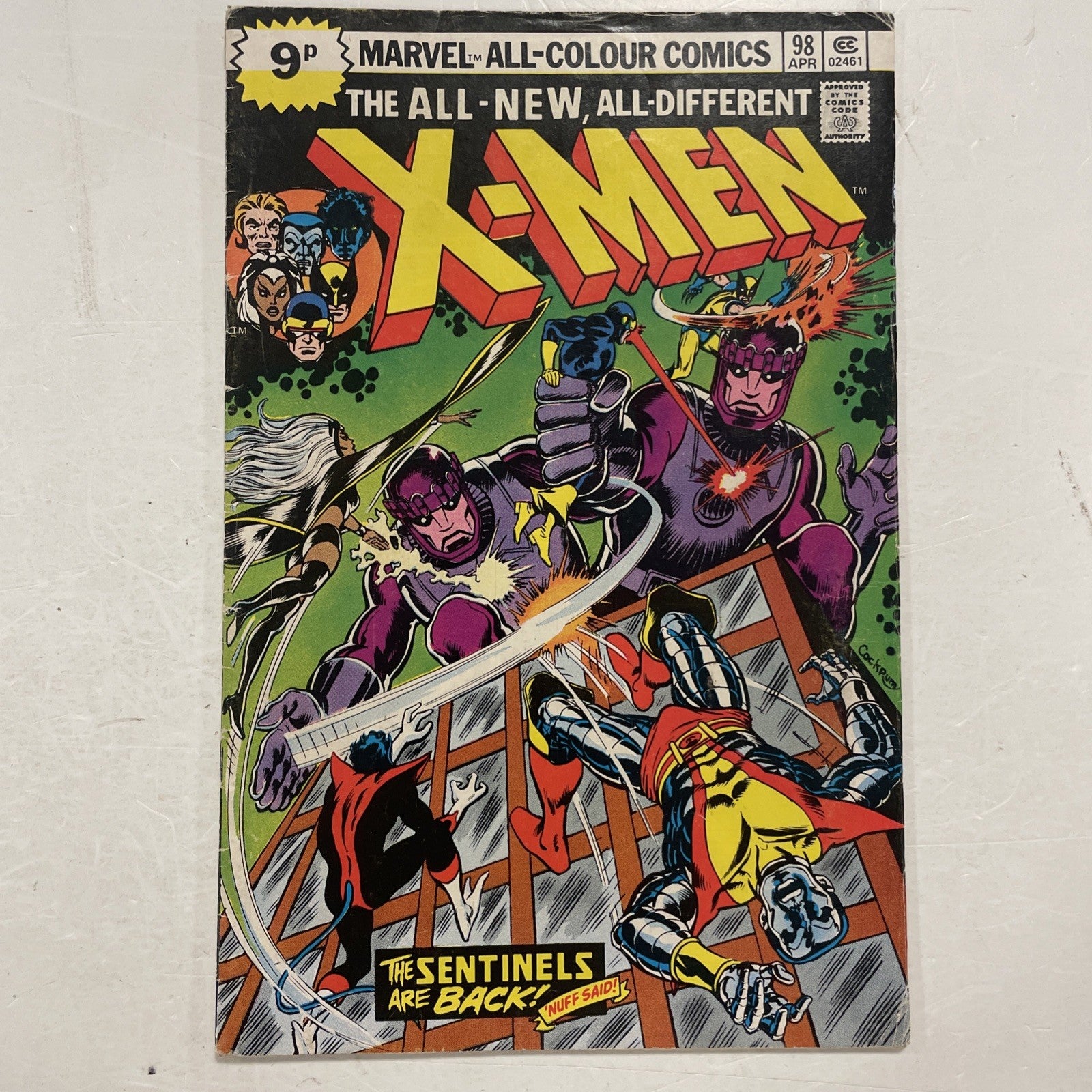 X-Men #98 1976 VG+ 1st Appearance Of Lilandra Stan Lee & Jack Kirby Cameo Pence0