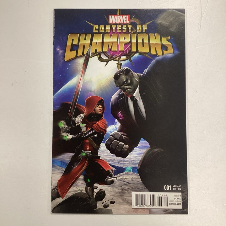 Contest Of Champions #1 2015 VF+ 1:10 Game Variant 1st App White Fox0