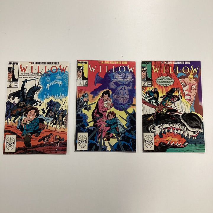 Willow #1-3 1988 FN Movie Adaptation Lucasfilm