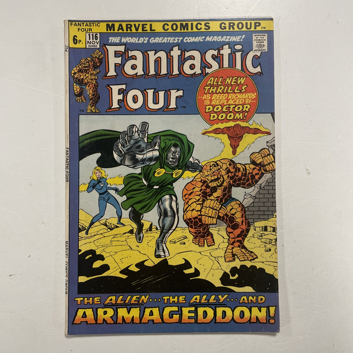 Fantastic Four #116 1971 FN Pence Copy0