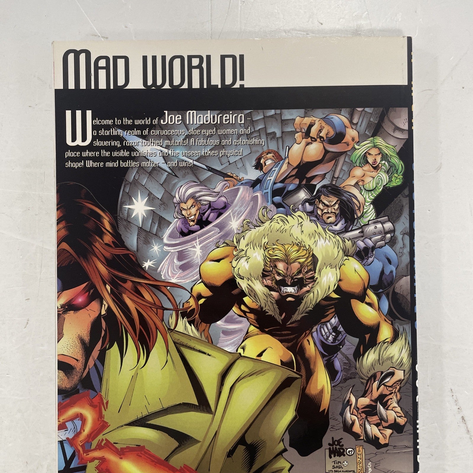 X-Men Visionaries Joe Madureira Marvel 2001 Paperback4