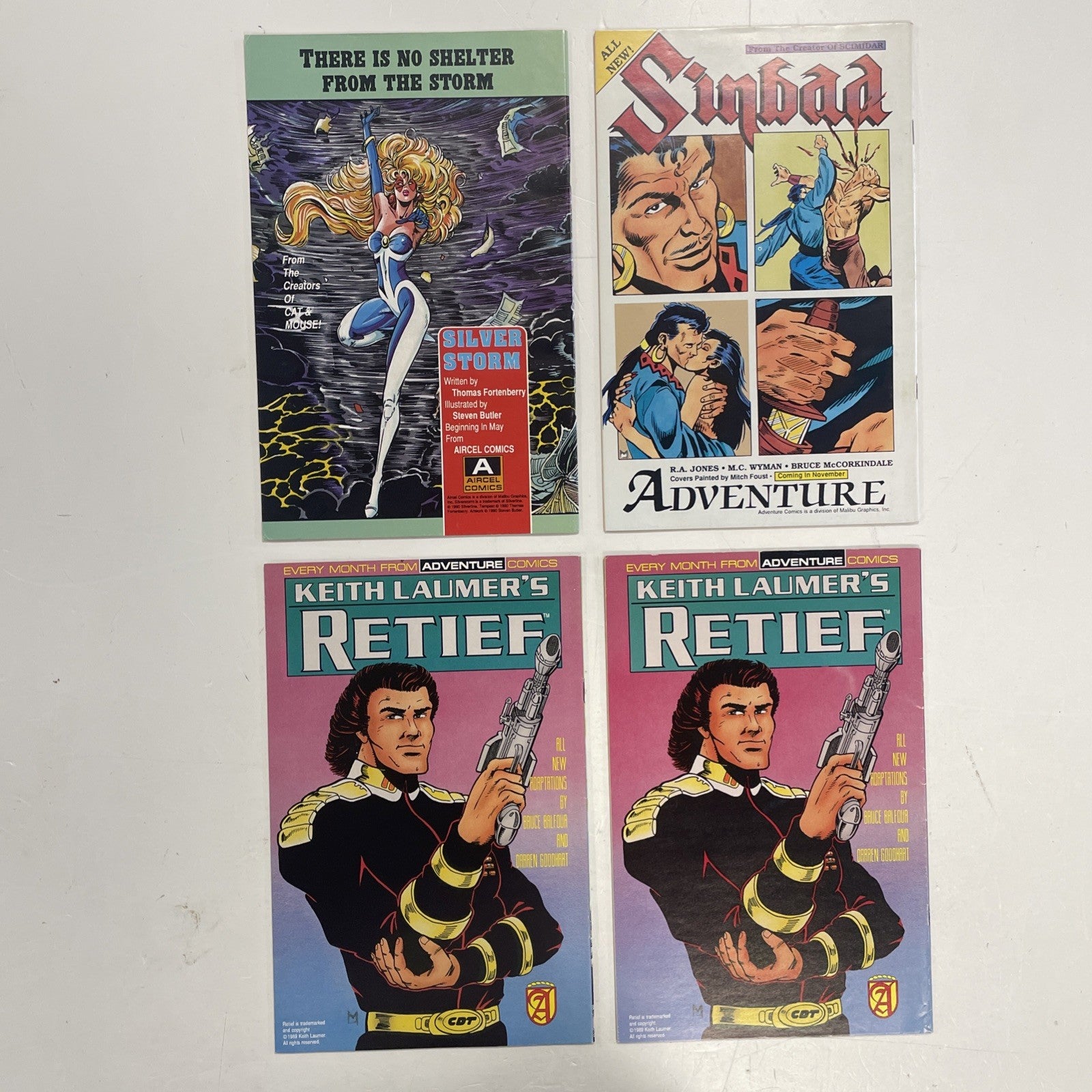 Walking Dead #1-4 1989 FN Complete Set Aircel6