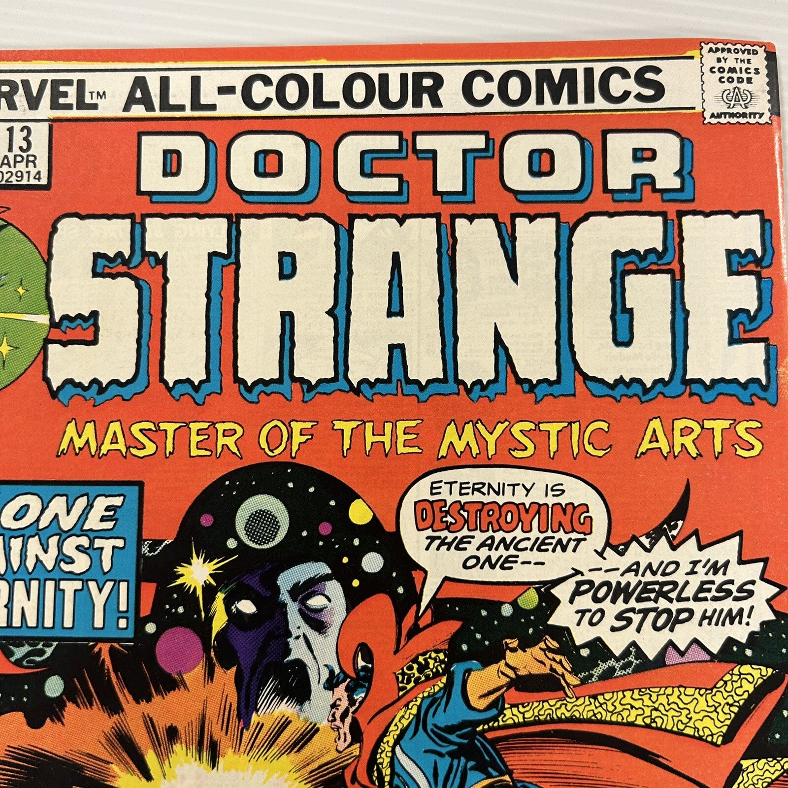 Doctor Strange #13 1974 FN/VF 1st "One Above All" Pence Copy11