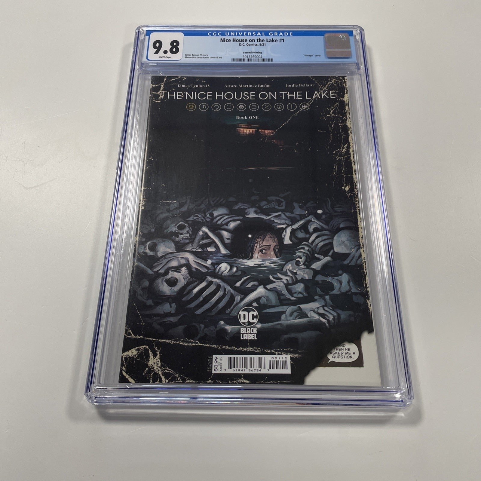 Nice House On The Lake #1 2021 CGC 9.8 second Print Tynion0