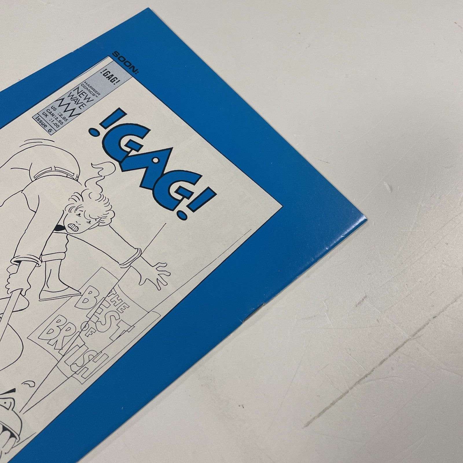 Ace #1 1988 VF By Eddie Campbell, Harrier Comics New Wave12