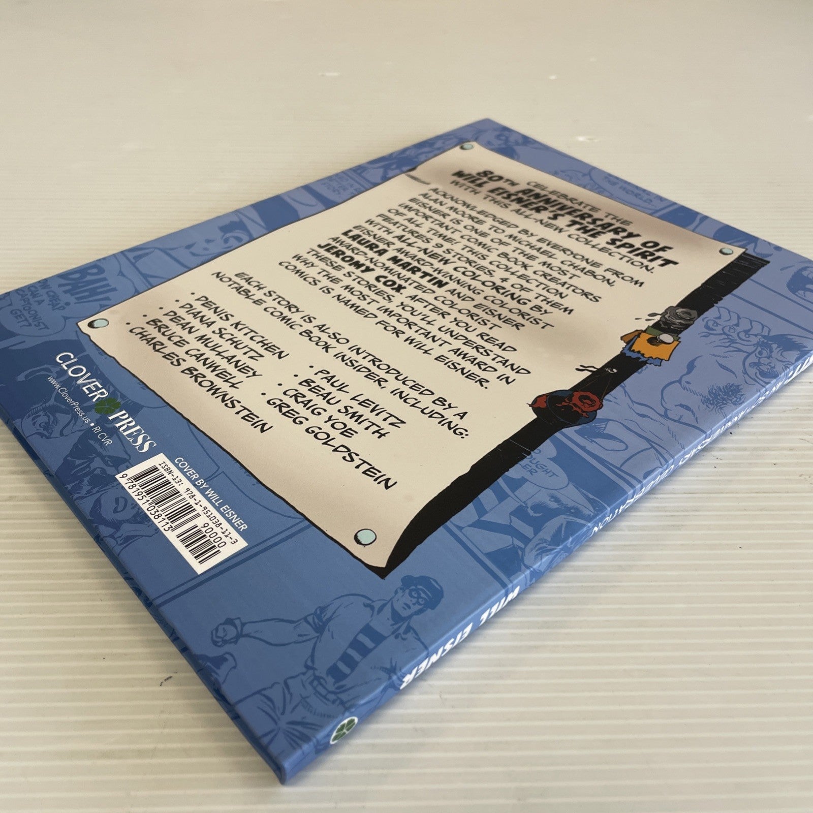 The Spirit 80th Anniversary Celebration Graphic Novel Clover Press Exclusive7