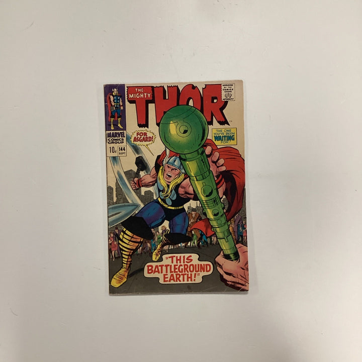 The Mighty Thor #144 1967 VG+ Pence Copy0