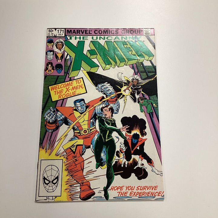 Uncanny X-men #171 1983 FN Rogue Joins The X-Men