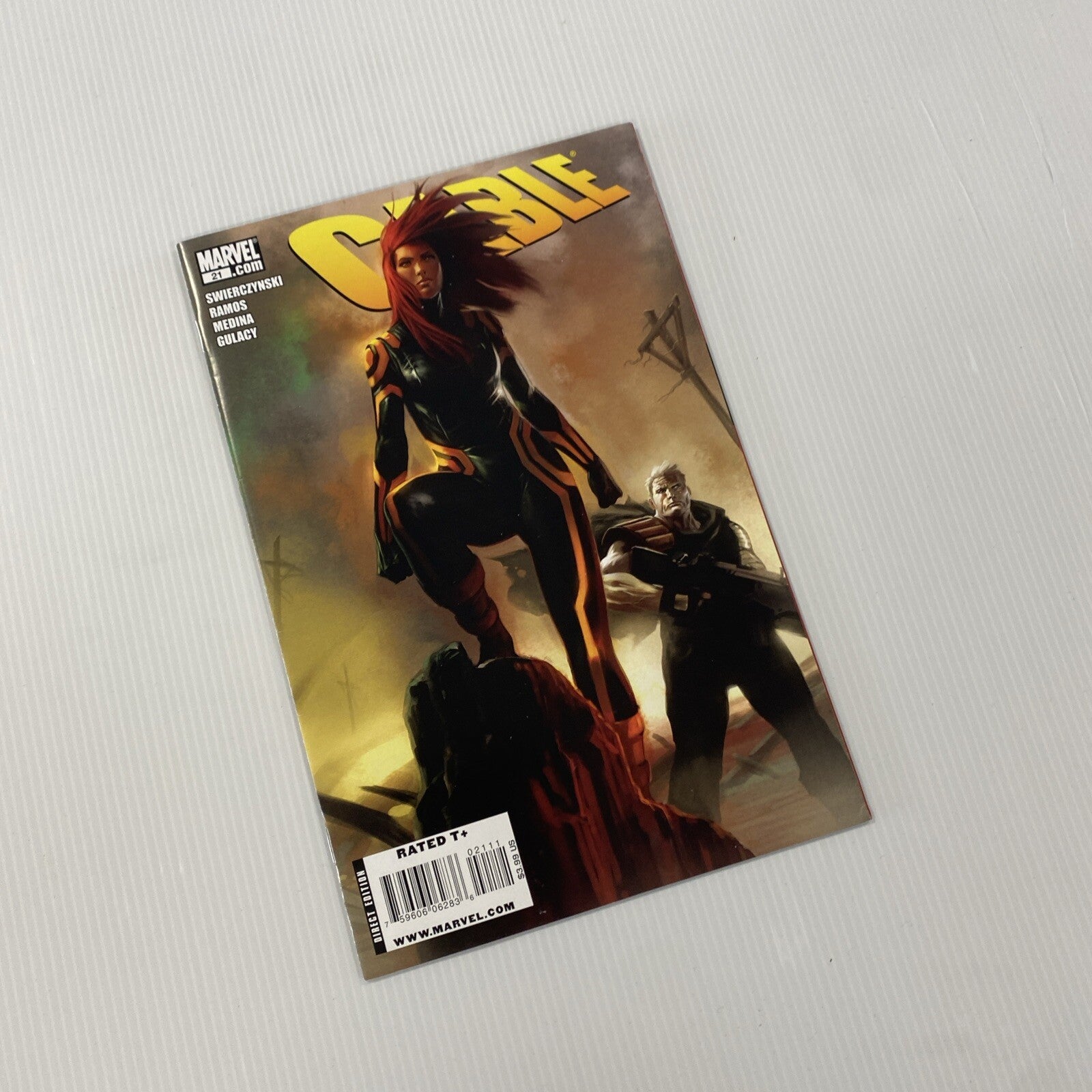 Cable #21 2010 VF/NM First 1st Appearance of Hope Summers as an Adult3