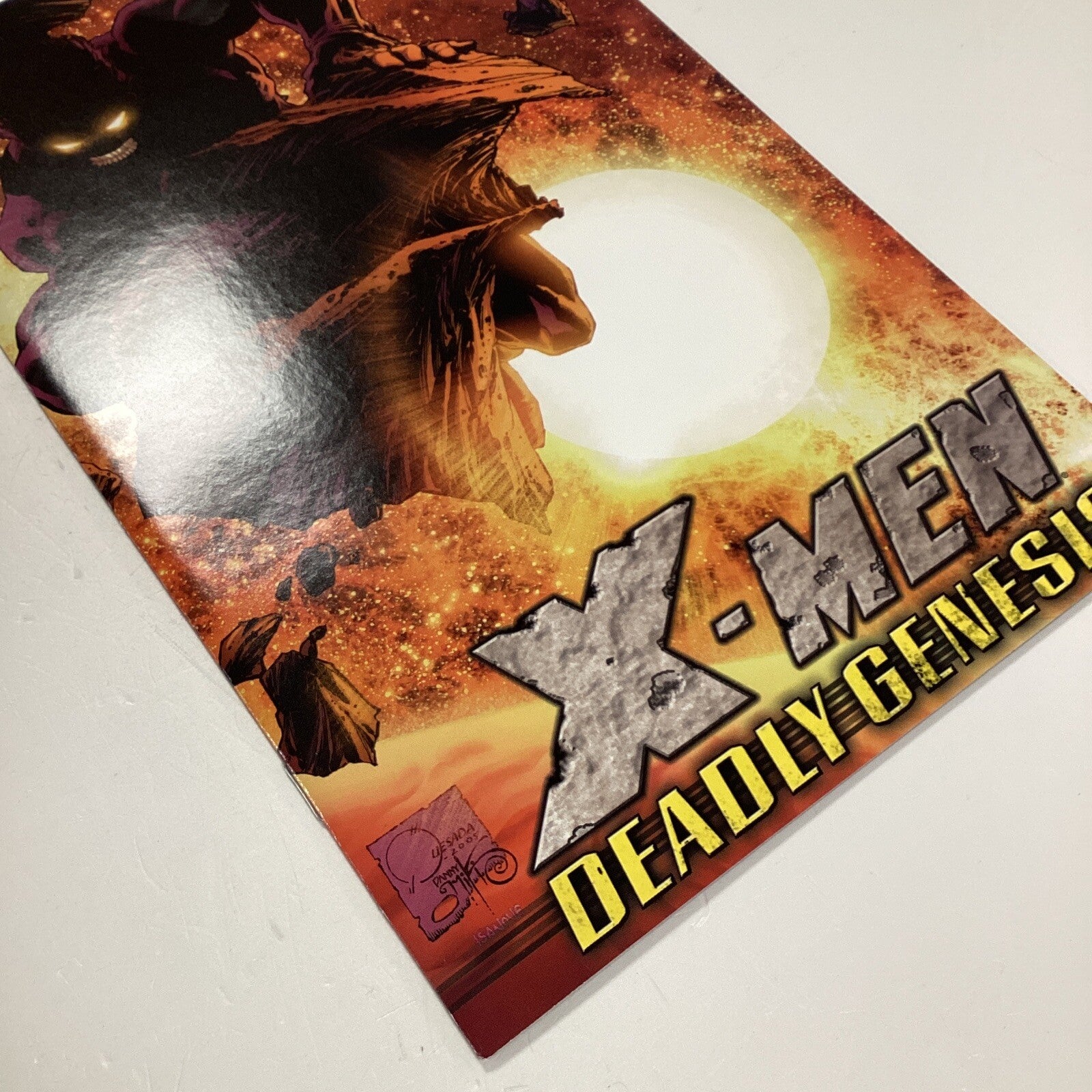 X-men Deadly Genesis #1 2006 NM Joe Quesada Variant 1st App Vulcan (2)3