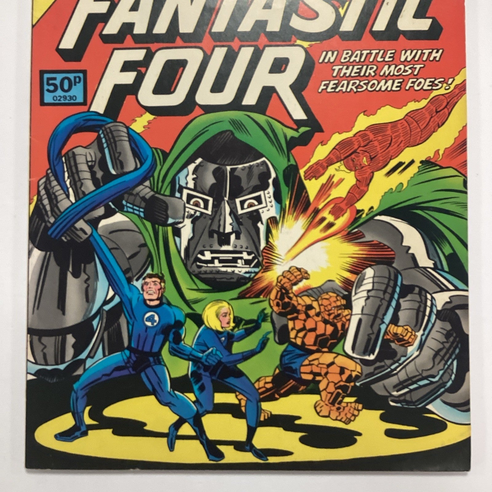 Marvel Treasury Edition #11 Fantastic Four 1976 FN/VF Pence Copy2