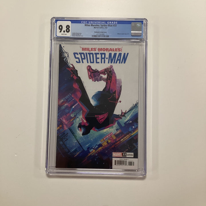 Miles Morales Spider-man #33 2022 Manhanini 1:25 Variant0