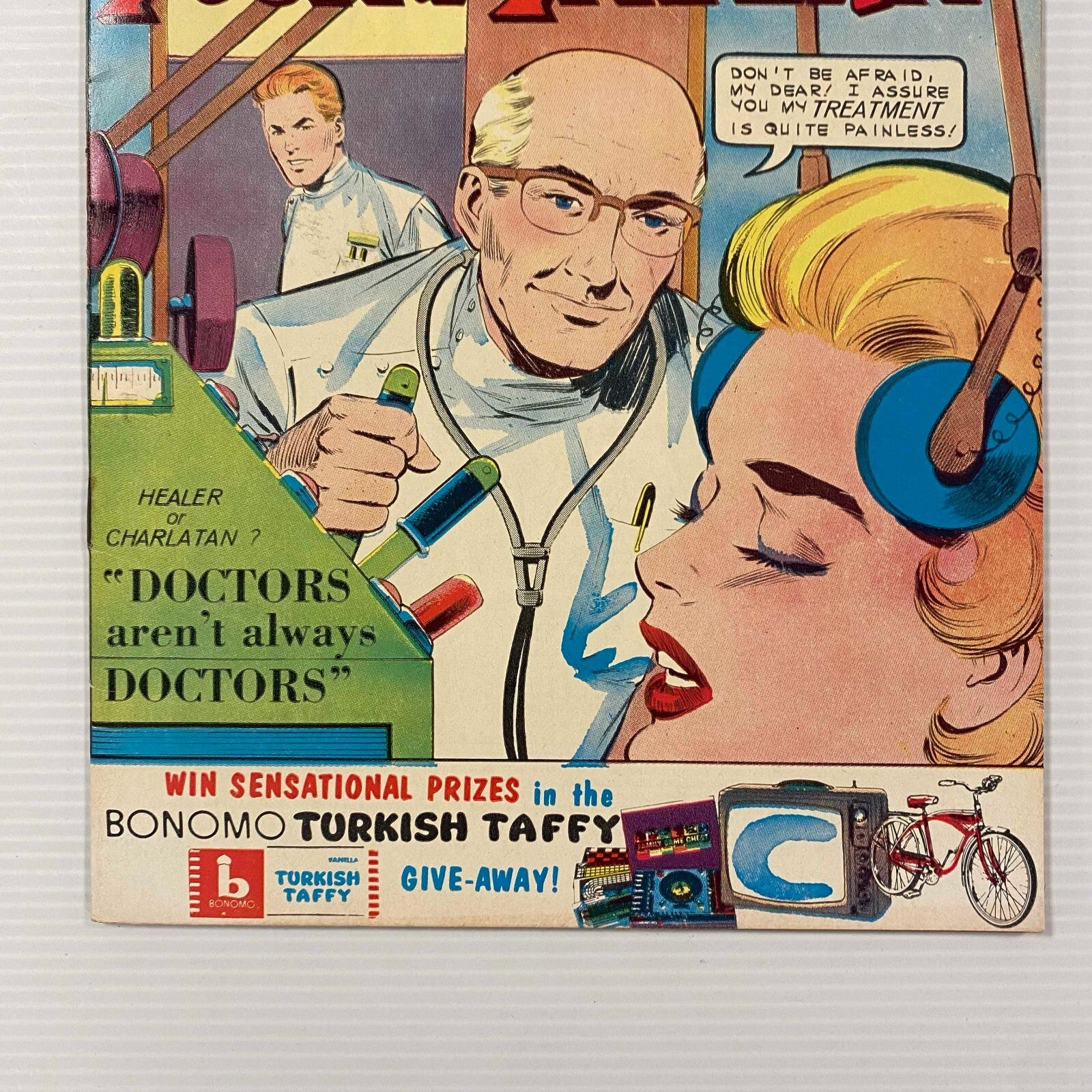 Doctor Tom Brent Young Intern #5 1963 VG+ Pence Copy *Rusted Staples2