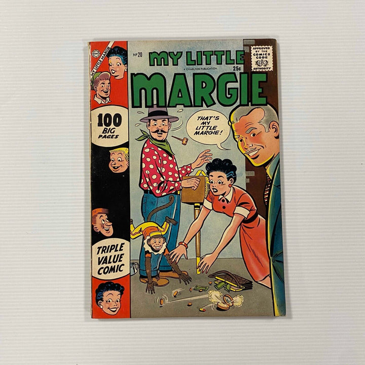 My Little Margie #20 1958 FN Cent Copy Charlton Comics