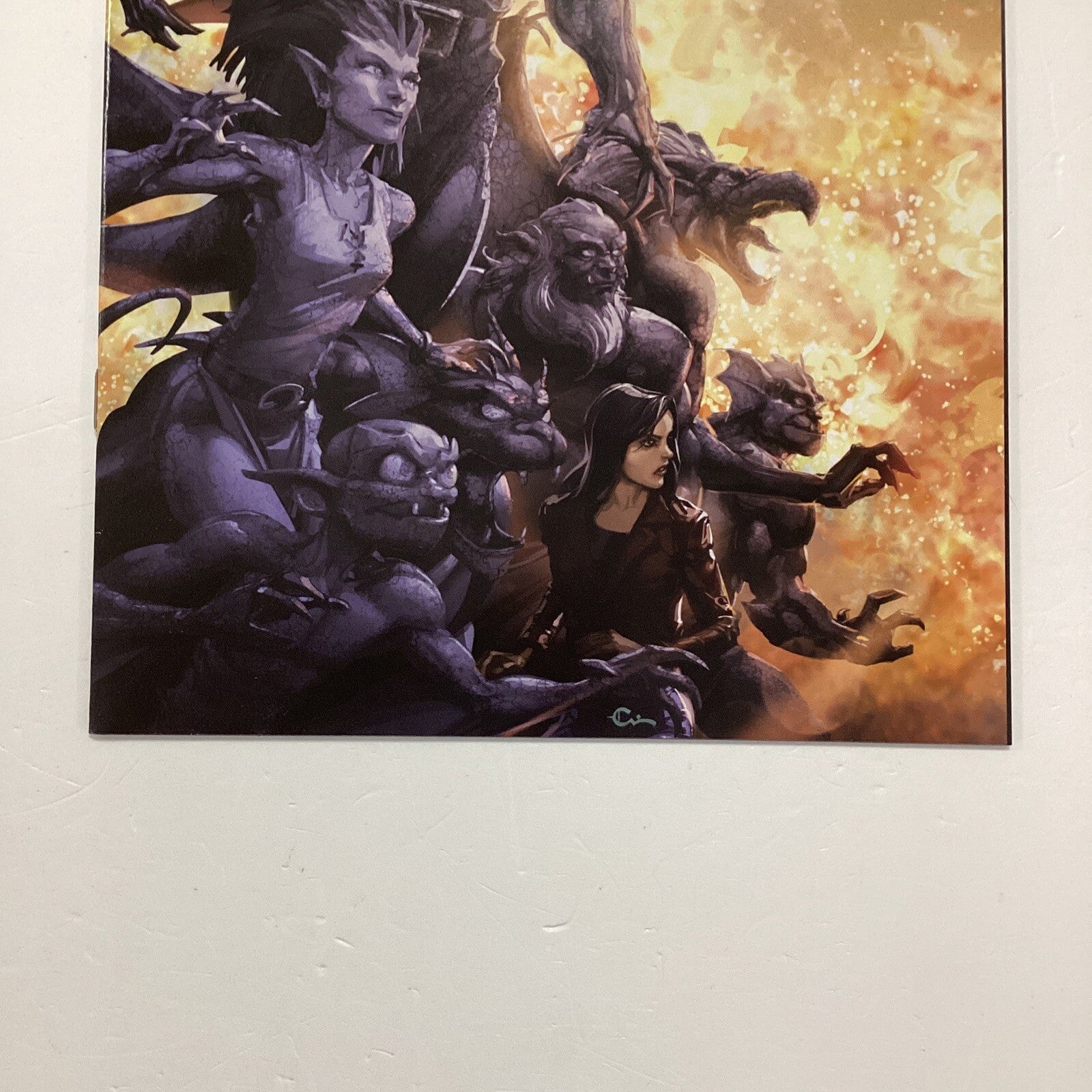 Gargoyles #1 Stone And Fire 2022 NM Clayton Crain Megacon Exclusive Ltd to 5003