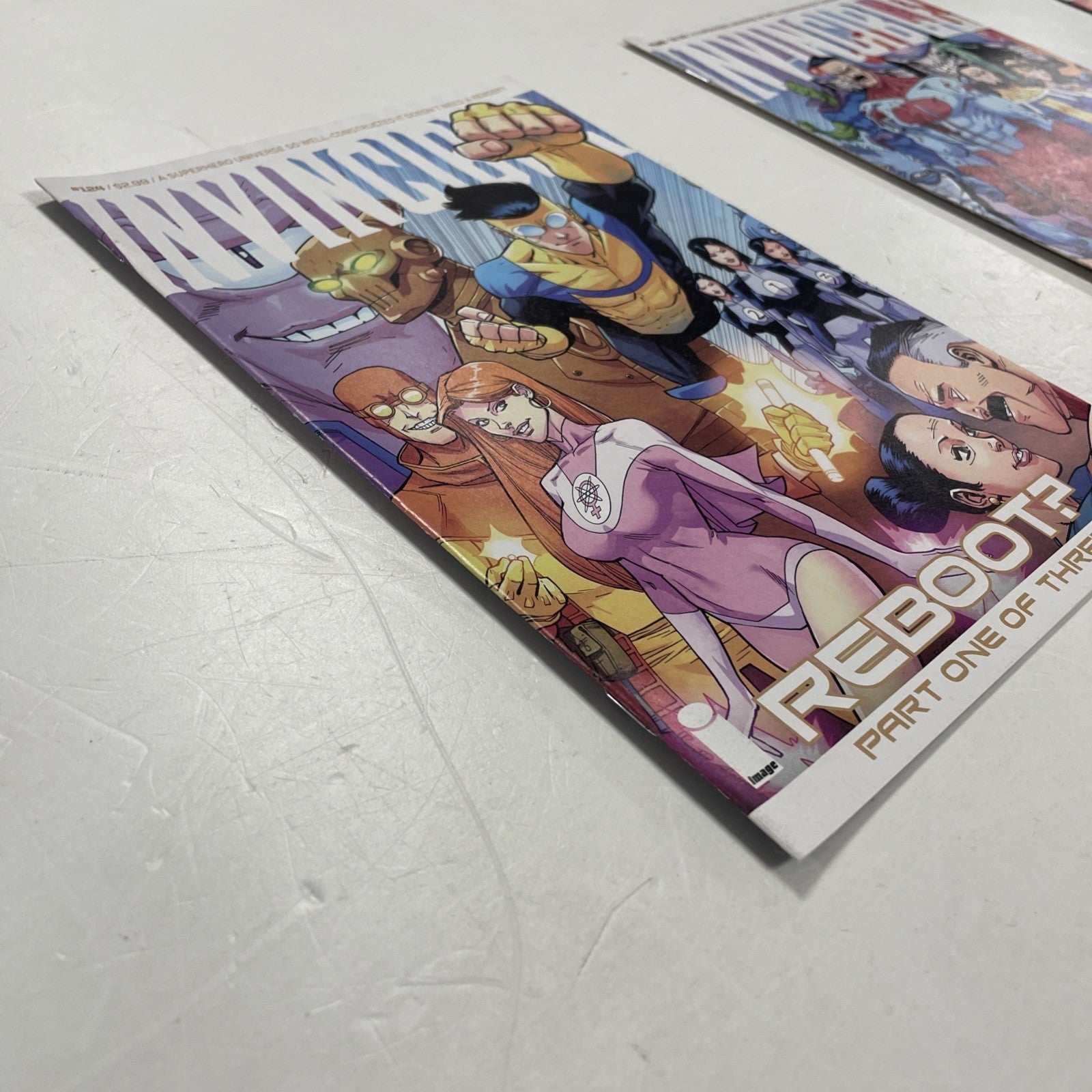 Invincible #124 #125 #126 Reboot? Parts #1-3 Complete Set 2015 Image Comics5