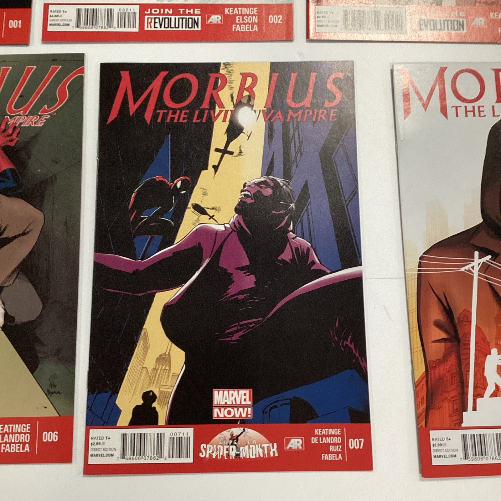 Morbius The Living Vampire #1-9 2013 Complete Run7