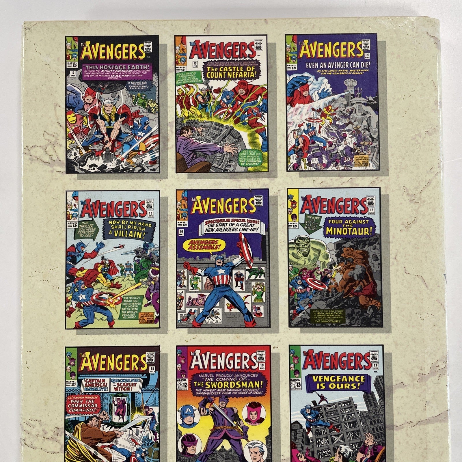 Marvel Masterworks Vol 9 Avengers #12-20 Stan Lee Jack Kirby (Hardback)5