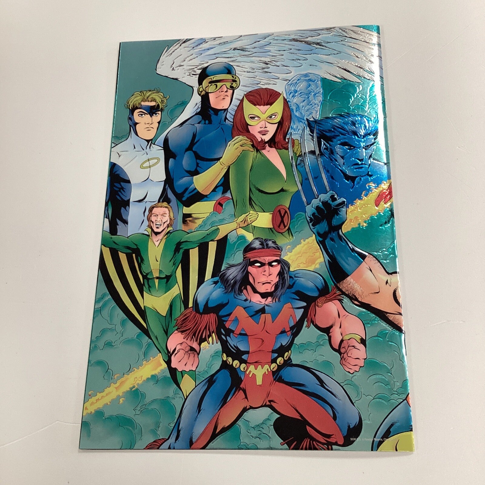 Marvel Collectible Classics X-men #5 1998 VF Chrome Foil4