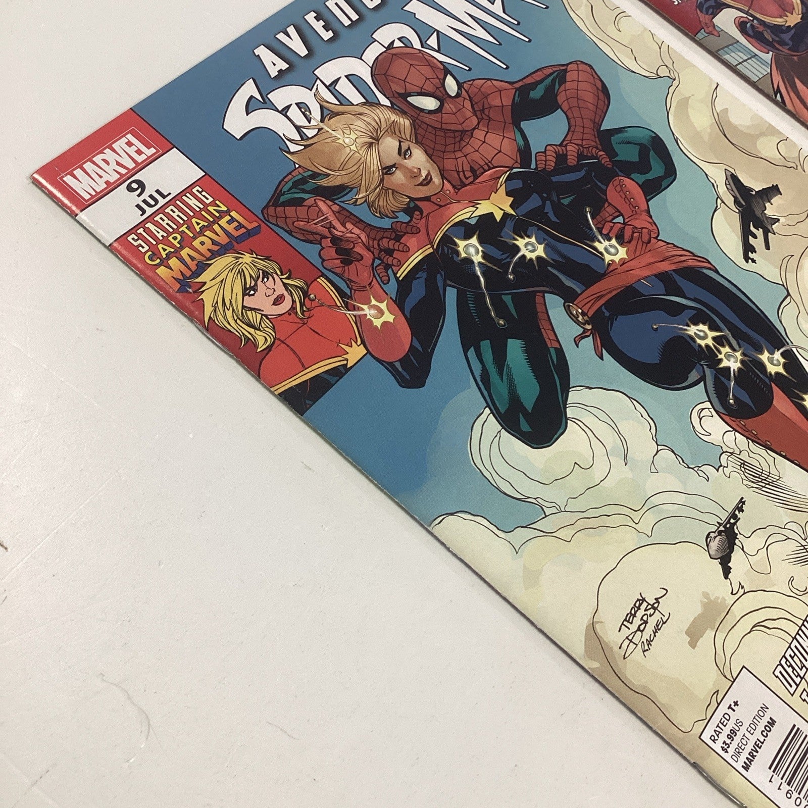Avenging Spider Man #9 FN/VF & #10 VF+ 2012 FN/VF 1st & 2nd Carol Danvers7