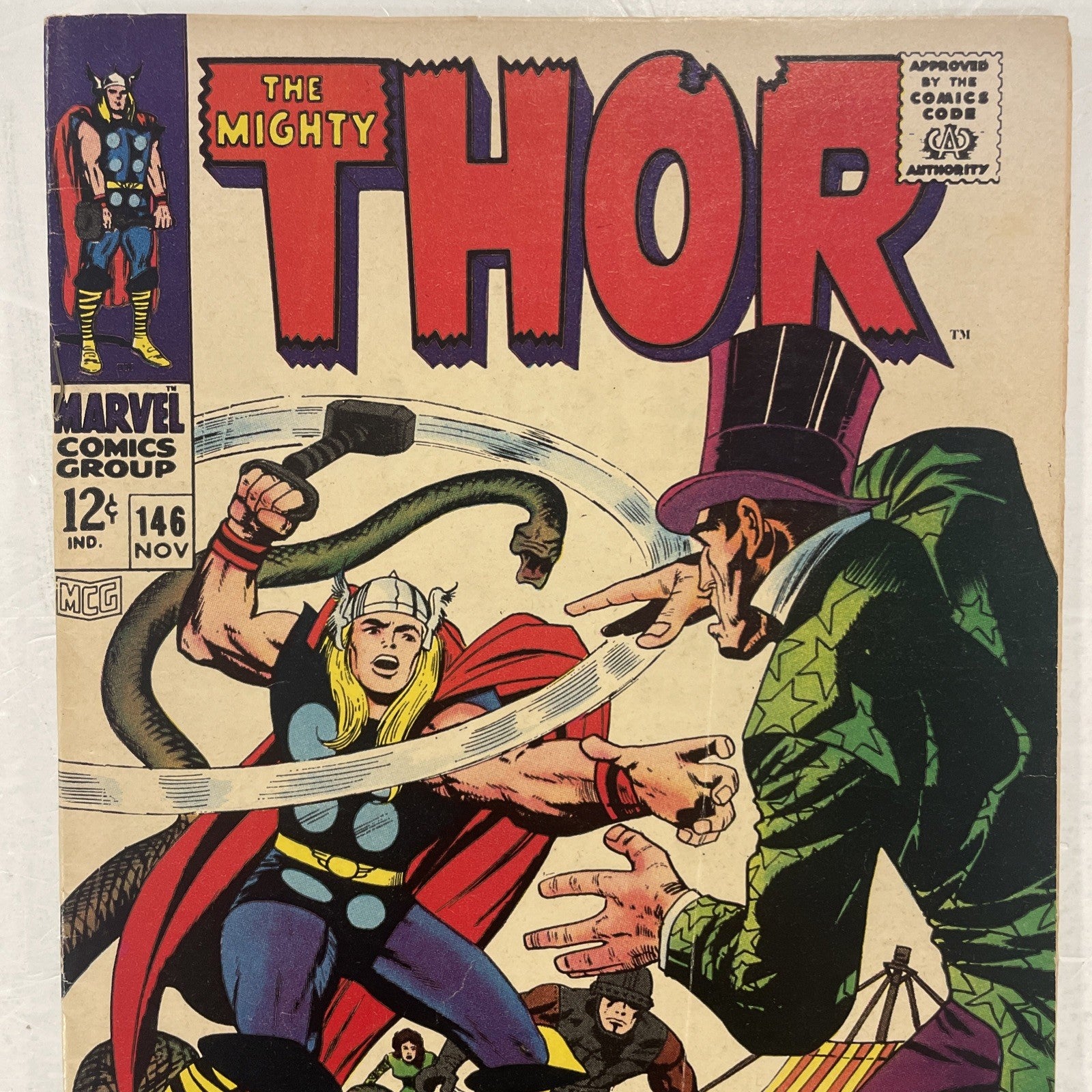 The Mighty Thor #146 1967 FN- Origin of The Inhumans1