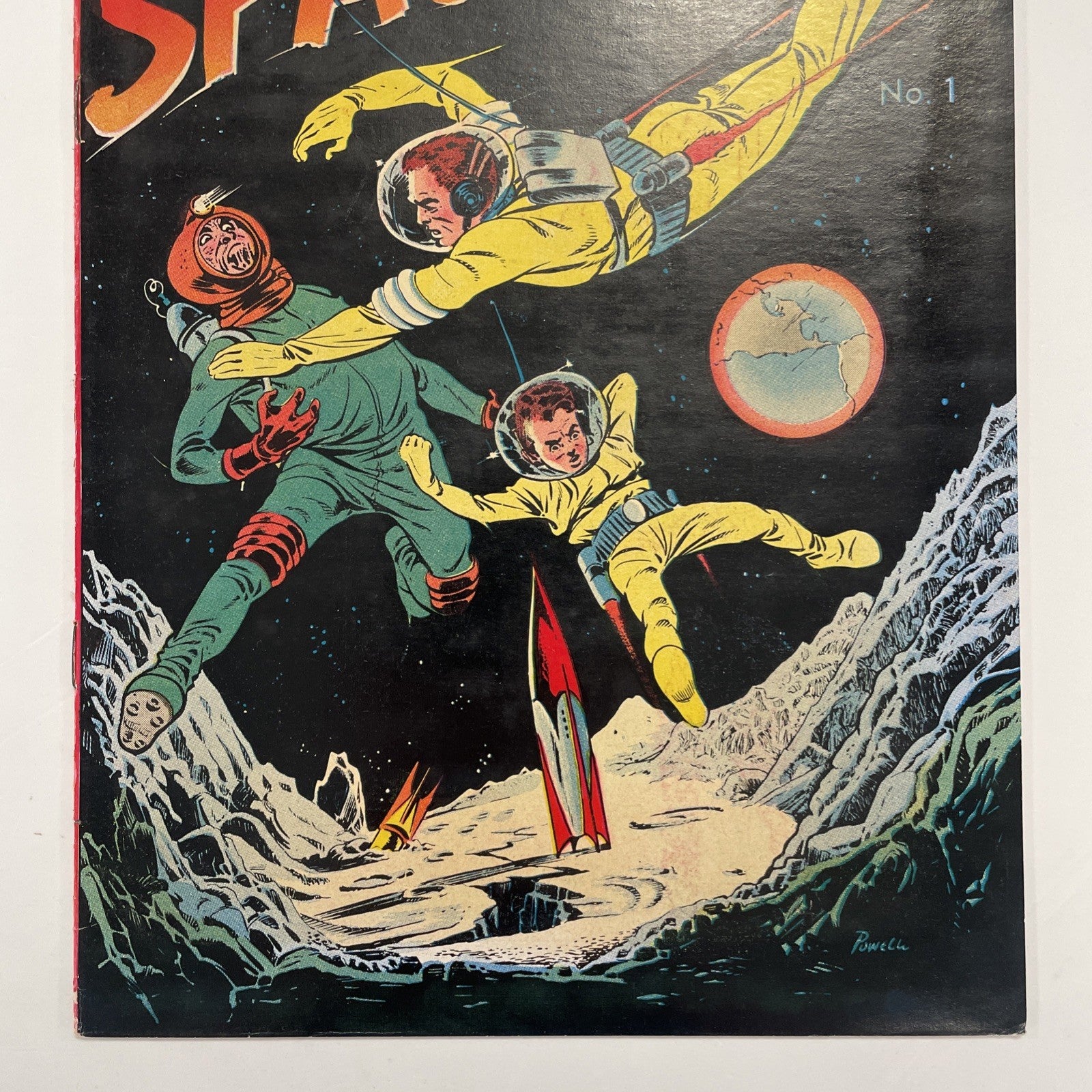 Major Inapak The Space Ace #1 1951 VG Golden Age2
