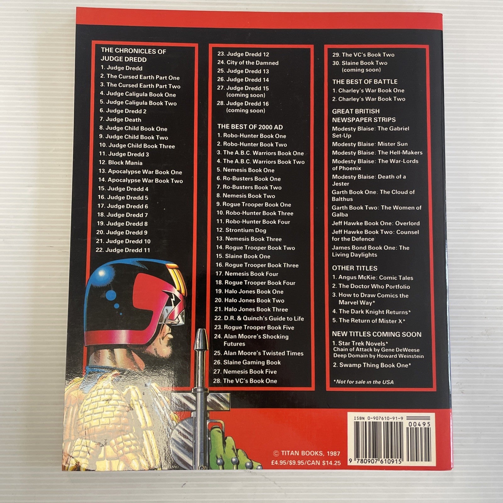 Modesty Blaise: Death of a Jester Titan Books 1987 Graphic Novel4
