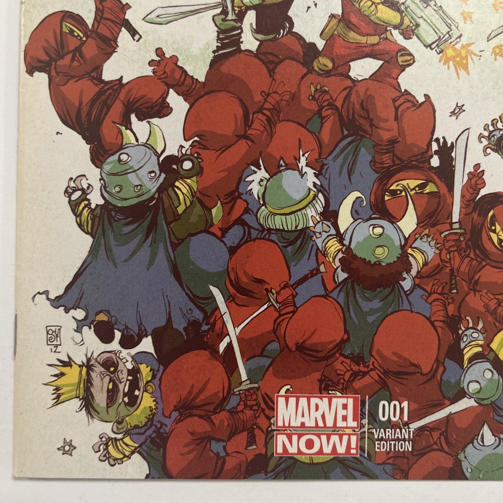 Fearless Defenders #1 2013 NM Skottie Young Variant5