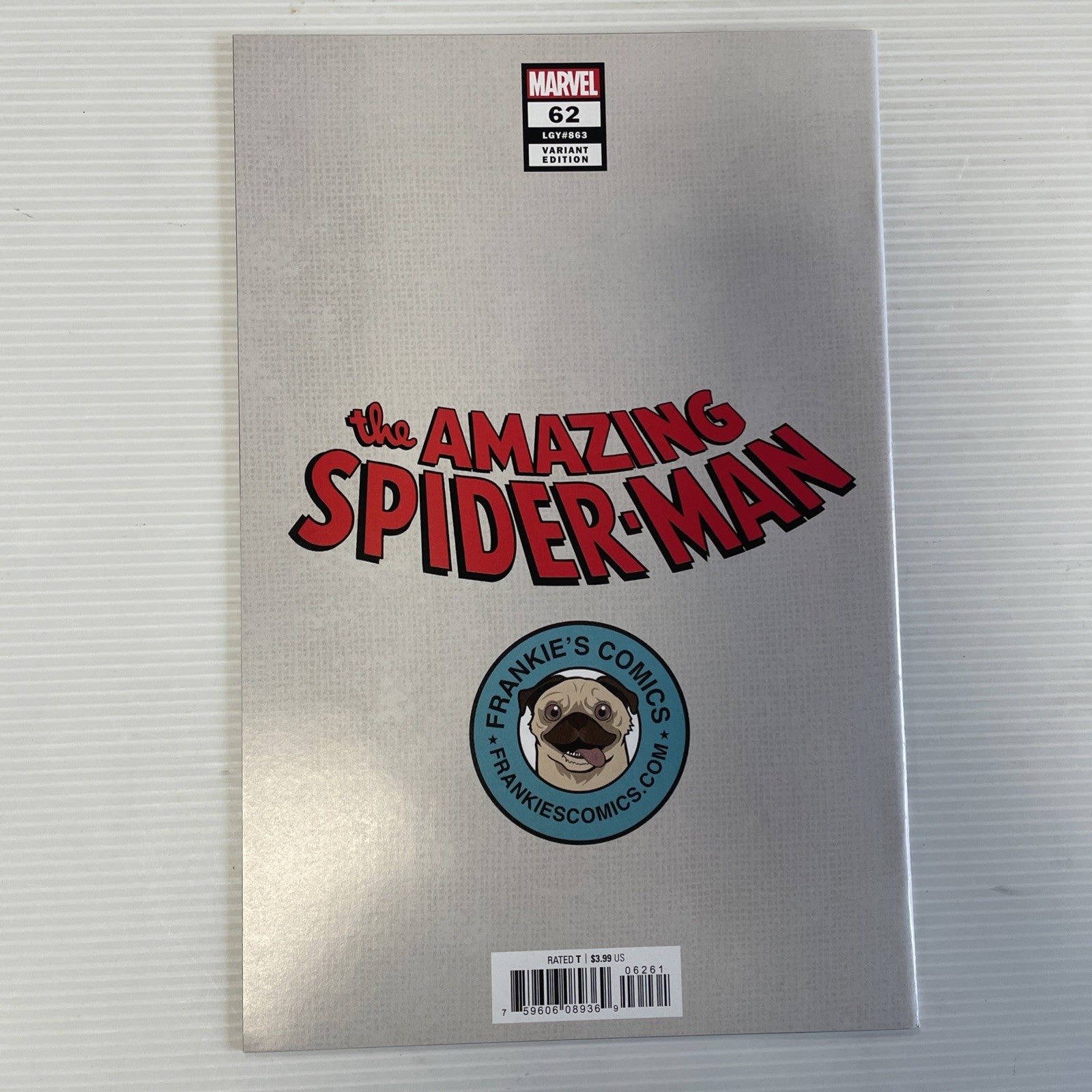 Amazing Spider-Man #62 2021 Tyler Kirkham Todd McFarlane #1 Homage Variant4